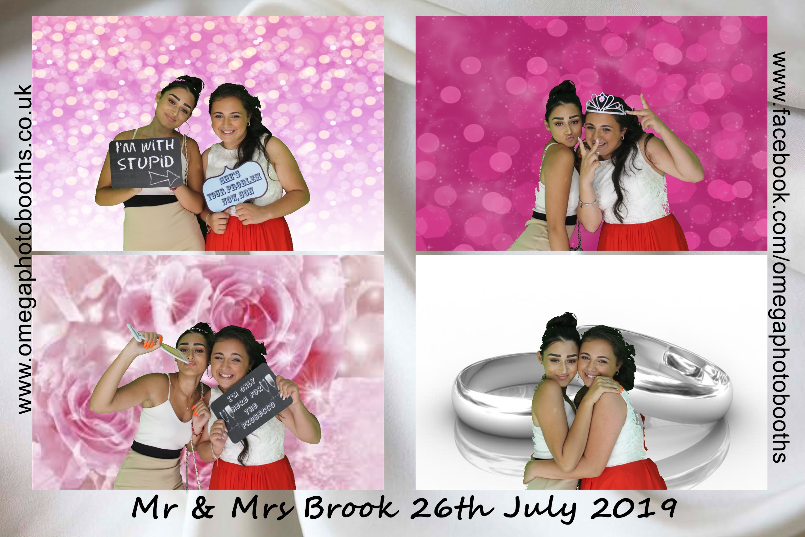 Mr & Mrs Brook's Wedding | View more photos from the event at gallery.omegaphotobooths.co.uk/u/Omega-Photobooths/Mr-Mrs-Brooks-Wedding